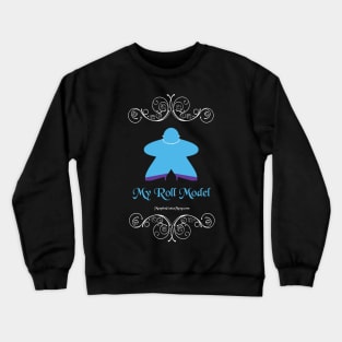 Roll Model, blue, dark Crewneck Sweatshirt